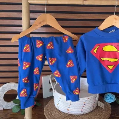 🦸‍♂️ Ensemble 2 pièces Superman 💙❤️